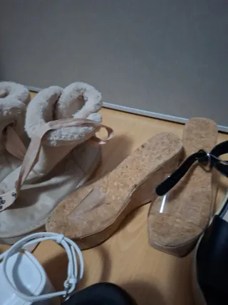 Lote de zapatos variados