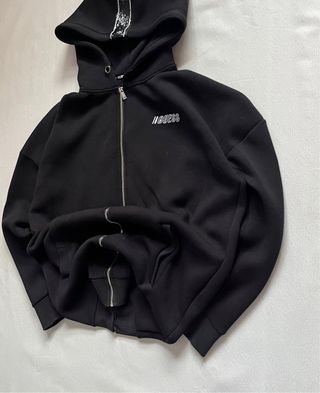 Chaqueta Guess Negra con Cremallera