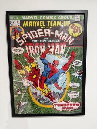 Cuadro Marvel Team-Up Spider-Man Iron Man