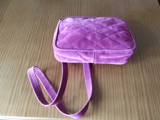 Bolso y Zapatos Fucsia Talla 36