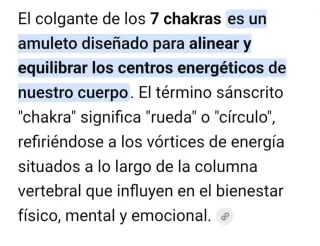 Colgante Luna 7 Chakras Minerales Naturales. Nuevo