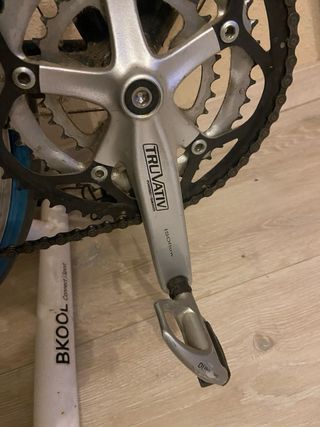 Rodillo con bicicleta Berg