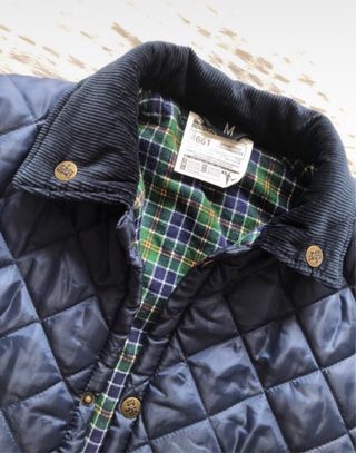 Chaqueta / chaleco guateada tipo Husky azul