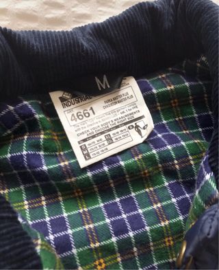 Chaqueta / chaleco guateada tipo Husky azul