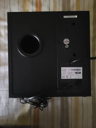 Altavoces Hercules XPS 2.1 Bassboost – Como nuevos