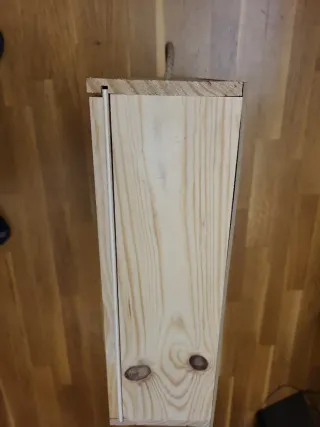 NUEVA Caja maletín de madera