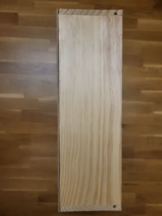 NUEVA Caja maletín de madera