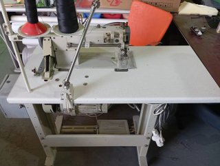 Máquina de coser doble arrastre fomax