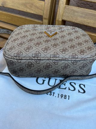 Bolso Guess Beige y Marrón