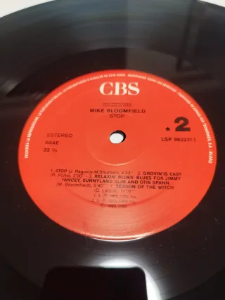 Mike Bloomfield Rock. Vinilo lp