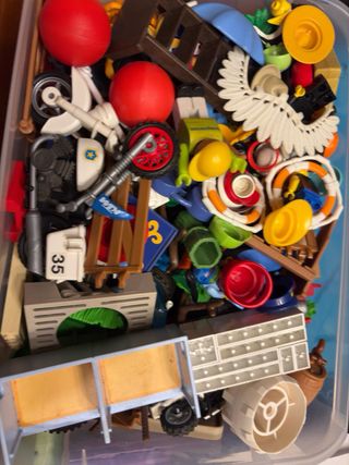 Lote Barco, avion, coches,... Playmobil