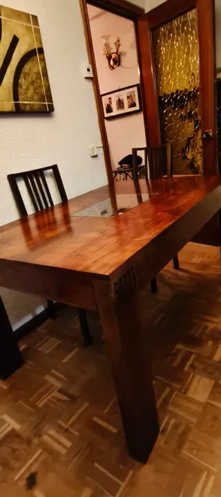 Mesa comedor madera de jatoba