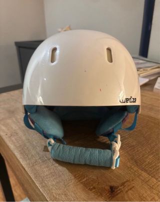 Casco esquí snowboard Wed'ze blanco