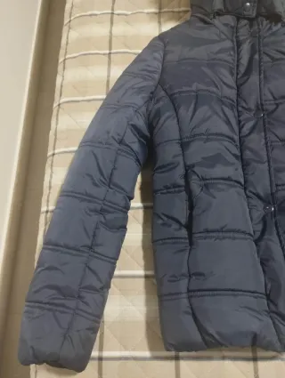 Cazadora Springfield azul marino con capucha