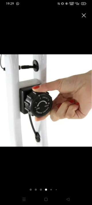 Bicicleta Estática BH Tecnovita Plegable