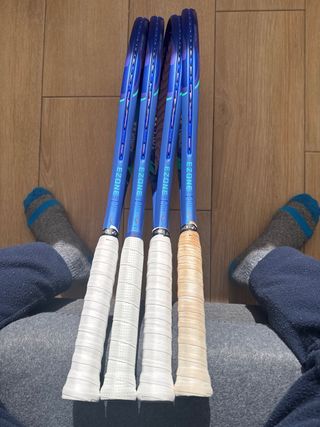4x Yonex Ezone 100 Grip 3 Tenis Raquetas