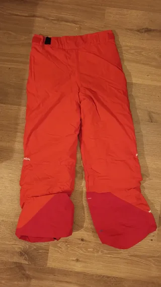 Pantalón de esquí infantil rojo 10 años
