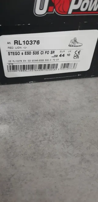 Scarpe da lavoro antinfortunistica U POWER n 44