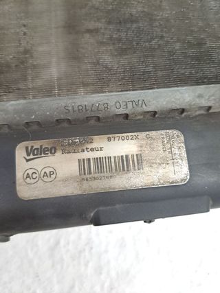 RADIADOR AGUA PEUGEOT 206 BERLINA (3)