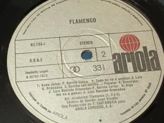 Vinilo Flamenco 1973