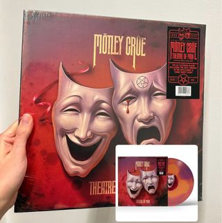 Mötley Crüe Theatre Of Pain 40° Anniversary Vinyl