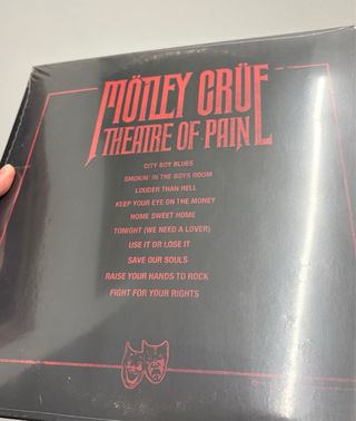 Mötley Crüe Theatre Of Pain 40° Anniversary Vinyl