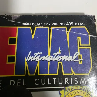 Revista muscle mag N°37