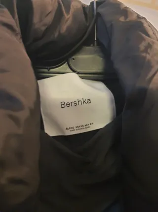 Bershka Giubbino Smanicato Tg XS Nero