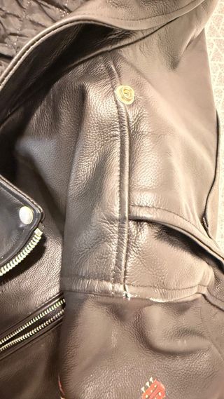 Chaqueta BOHMBERG Cuero Rocker Pintada Mano M