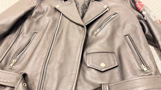 Chaqueta BOHMBERG Cuero Rocker Pintada Mano M