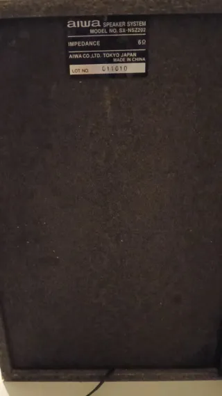 Mini Cadena Aiwa NSX-SZ200