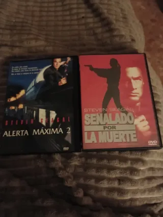 DVD Steven Seagal Alerta Máxima 2 y Señalado