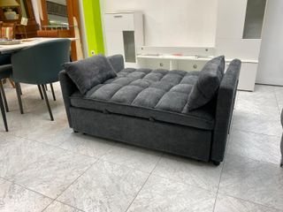 SUPER REBAJA: Sofá cama 2 plazas reclinable + cama