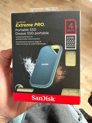 SanDisk Extreme PRO Portable SSD 4 TB