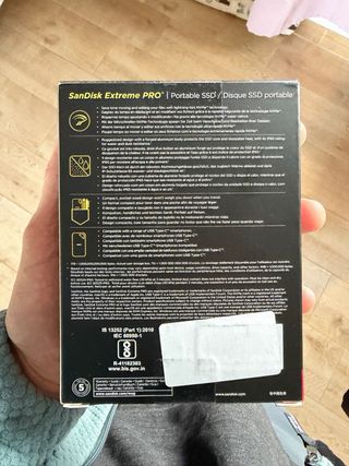 SanDisk Extreme PRO Portable SSD 4 TB