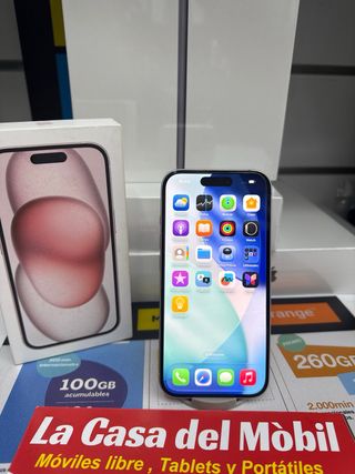 iPhone 15 128GB Rosa con caja