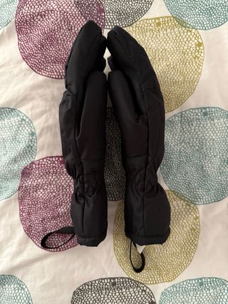 Guantes Wedze Niños Impermeables Negro