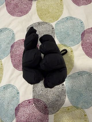 Guantes Wedze Niños Impermeables Negro