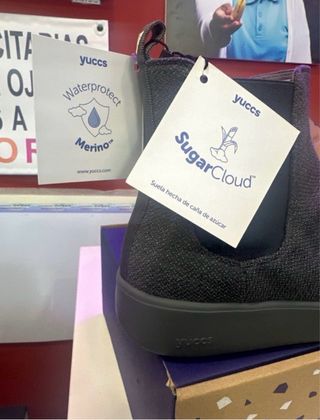 Botas Yuccs Lana Merina Gris Talla 43 Nuevas