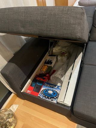 Sofá Cama IKEA FRIHETEN Gris.