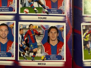 Cromos Messi FC Barcelona Colecciones Primeras