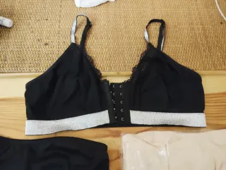 Sujetador blanco encaje