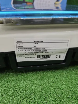 Báscula Digital de Tienda