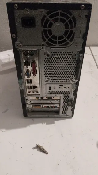 Torre Ordenador Acer Negra/Plateada