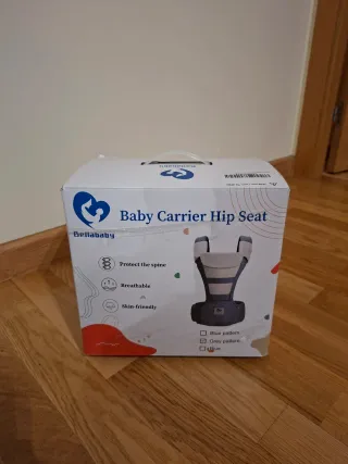 Mochila Portabebés Bellababy Gris