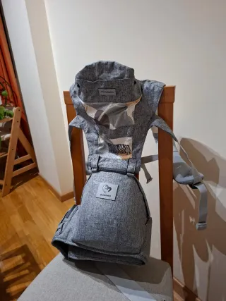 Mochila Portabebés Bellababy Gris