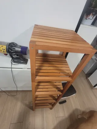 Estantería de madera 5 baldas