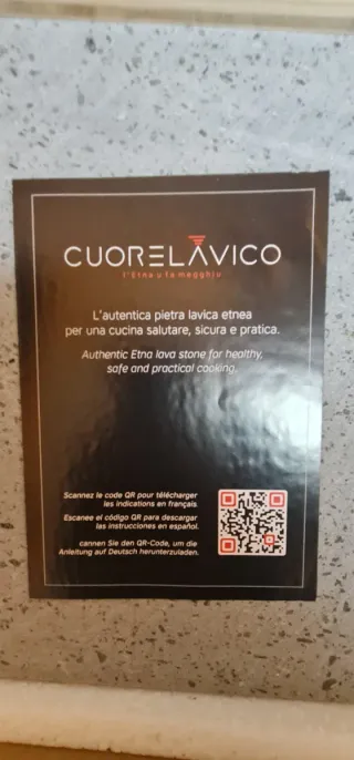 Pietra lavica per forno CUORELAVICO