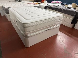 CANAPE Y COLCHON ROYAL SPRING VISCO 120x180