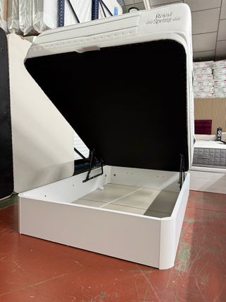 CANAPE Y COLCHON ROYAL SPRING VISCO 120x180